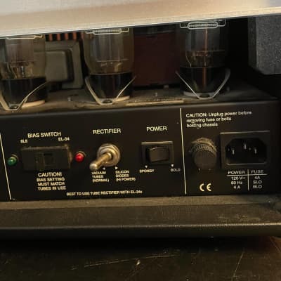 Mesa Boogie Triple Rectifier Guitar Amp Head 3-Channel 150-Watt with Hard Road Case & Speaker Cab image 10