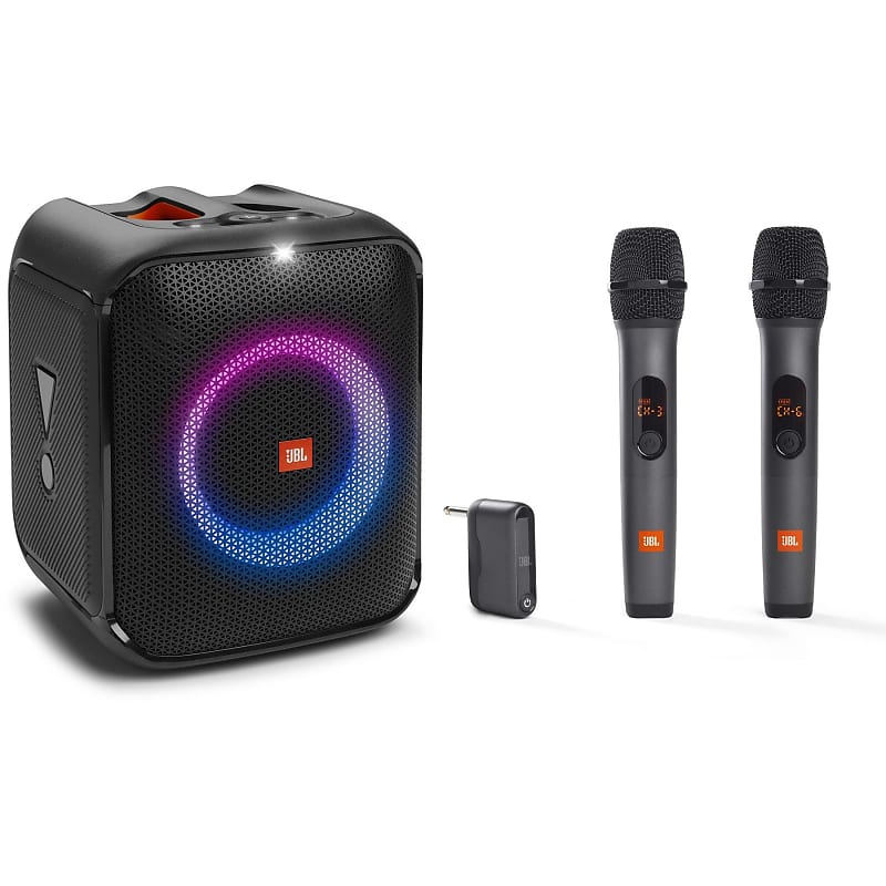 JBL Lifestyle PartyBox Encore Essential Portable Bluetooth Speaker with Dual Wireless Mics image 1