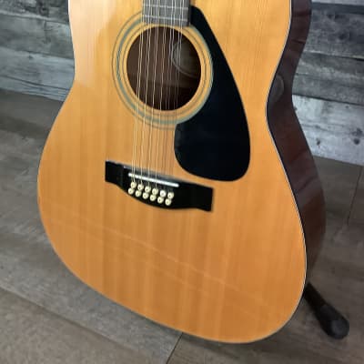 Yamaha FG-411 12-Strings Acoustic Guitar 1990s - Natural | Reverb