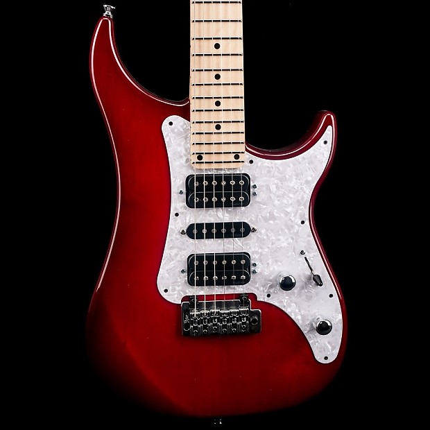 Vigier Excalibur Supra in Clear Red, Maple Neck with Hard Vigier Excalibur Supra in Clear Red, Maple Neck with Hard