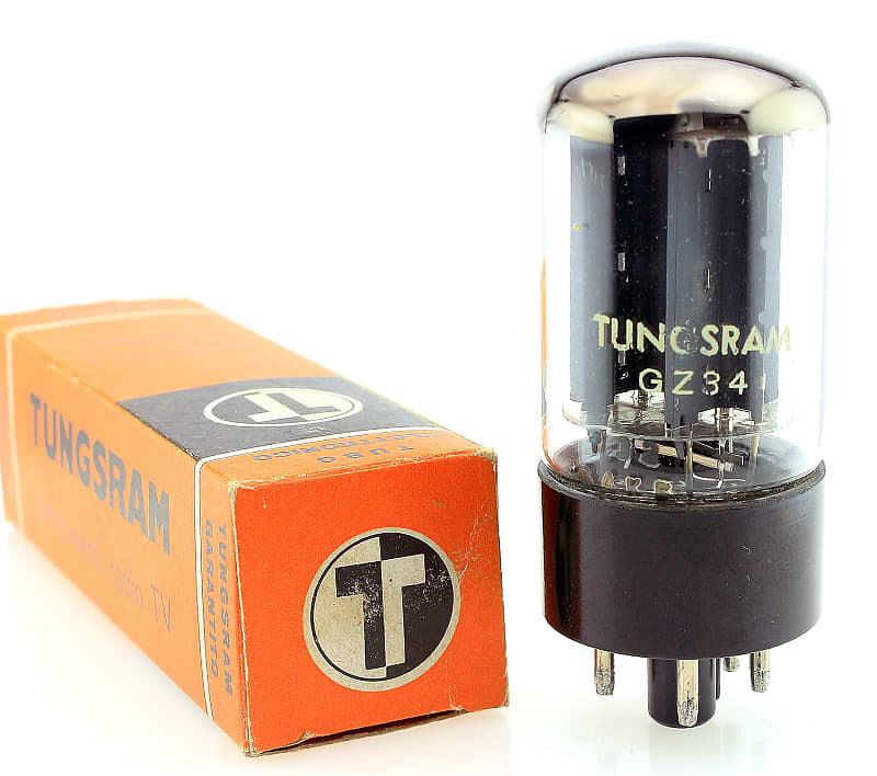 1964 MULLARD U.K. GZ34 5AR4 NOS VACUUM TUBE f32 B4K5 NEAR-MINT RECTIFIER |  Reverb