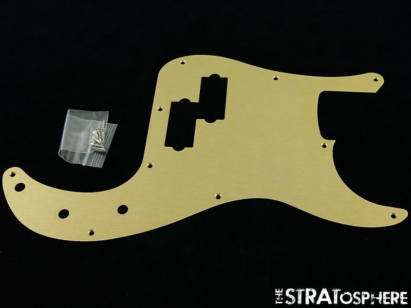 Fender Vintera 50s Ri P Bass Gold Anodized Pickguard Reverb Uk