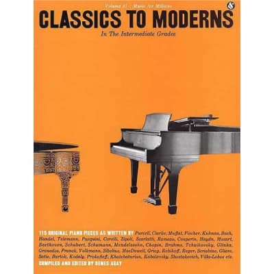 Intermediate Grades Classics To Moderns