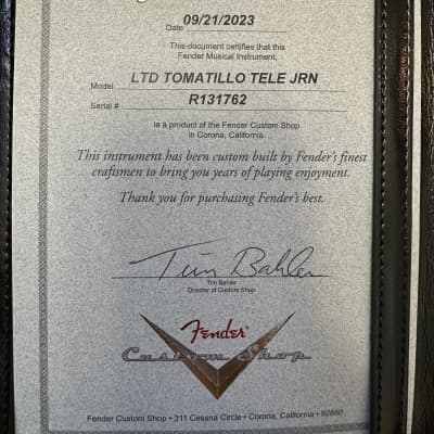 Fender Custom Shop Limited Edition Tomatillo Telecaster Journeyman Relic - Natural Blonde image 12