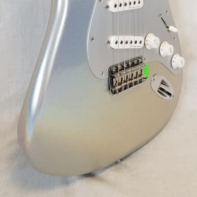 Fender H.E.R. Stratocaster Electric Guitar, Maple Fingerboard, Chrome Glow W/Bag image 3