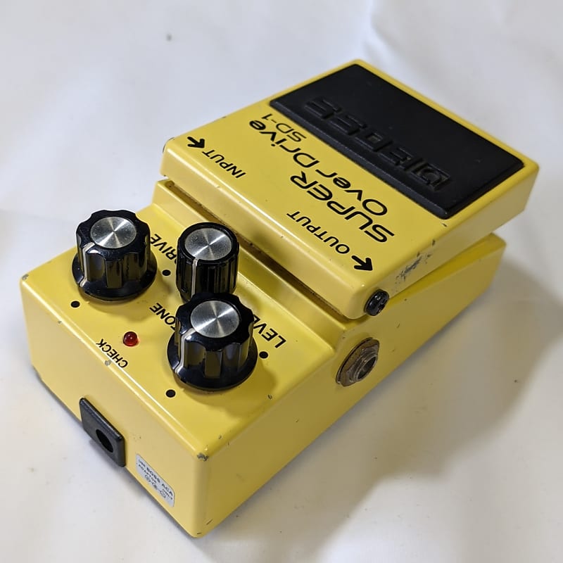 BOSS SUPER Over Drive SD-1 日本製　1988年製 Boss SD-1 Super Overdrive 1981 - 1988 Made In Japan | Reverb