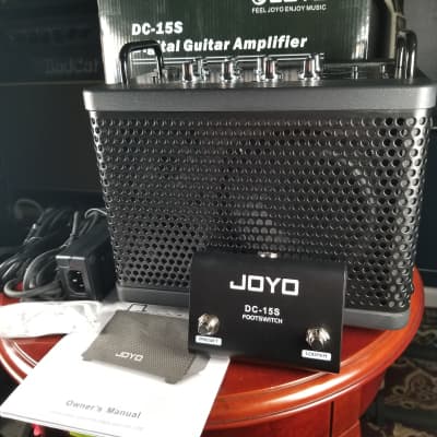 Joyo DC-15S Digital Rechargeable Bluetooth Guitar Amp with Looper and Footswitch