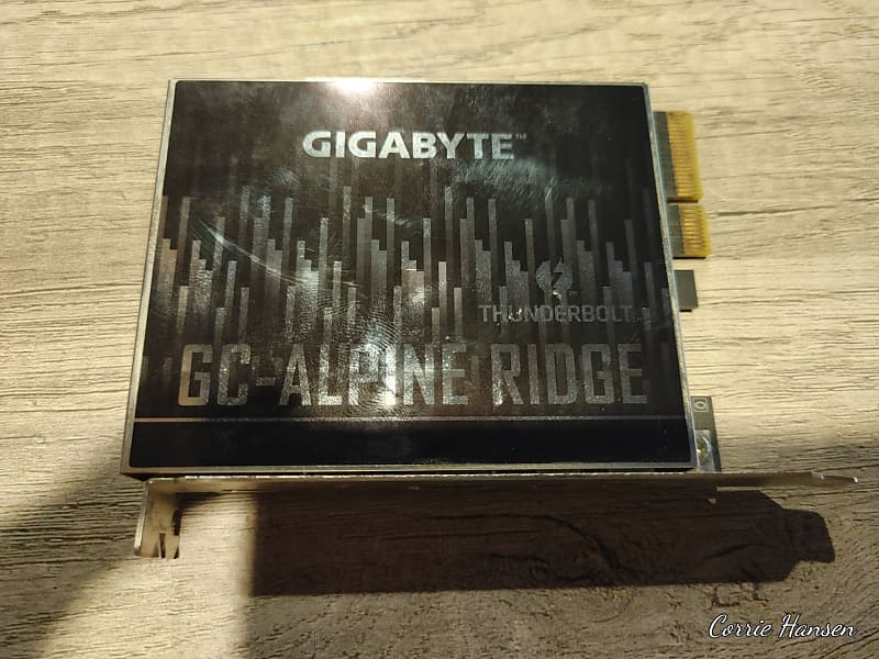 Gigabyte Alpine ridge Thunderbolt 3 PCIE Card | Reverb