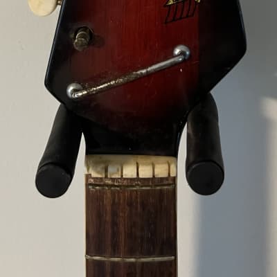 Norma Single pickup electric 1960s - Red burst - Teisco image 2