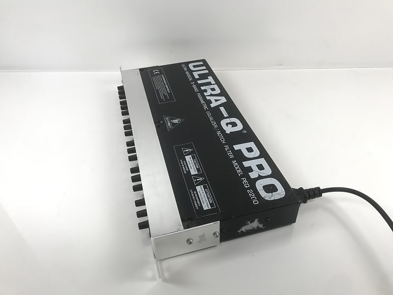 Behringer Ultra-Q Pro PEQ2200 5 Band Parametric Equalizer | Reverb UK