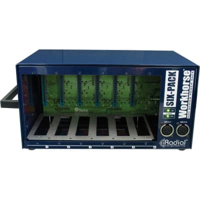 Radial Engineering SixPack 6 slot Power-rack, Desktop Format image 3