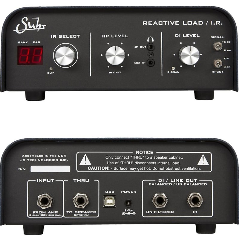 Suhr Reactive Load Ir