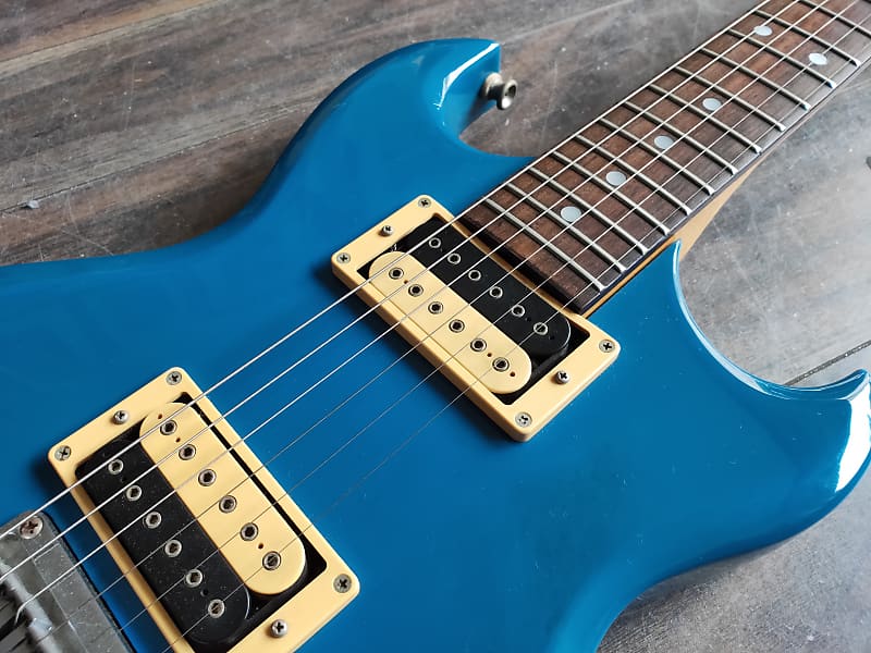 1981 Aria Pro II Japan CS-350 Cardinal MIJ Guitar (Blue