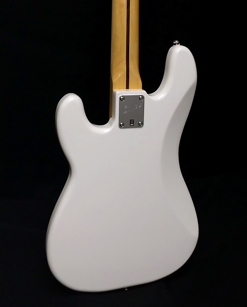 Fender Squier Chris Aiken Precision Electric Bass - w/ Custom Pearloid  Pickguard & Added Tone Knob