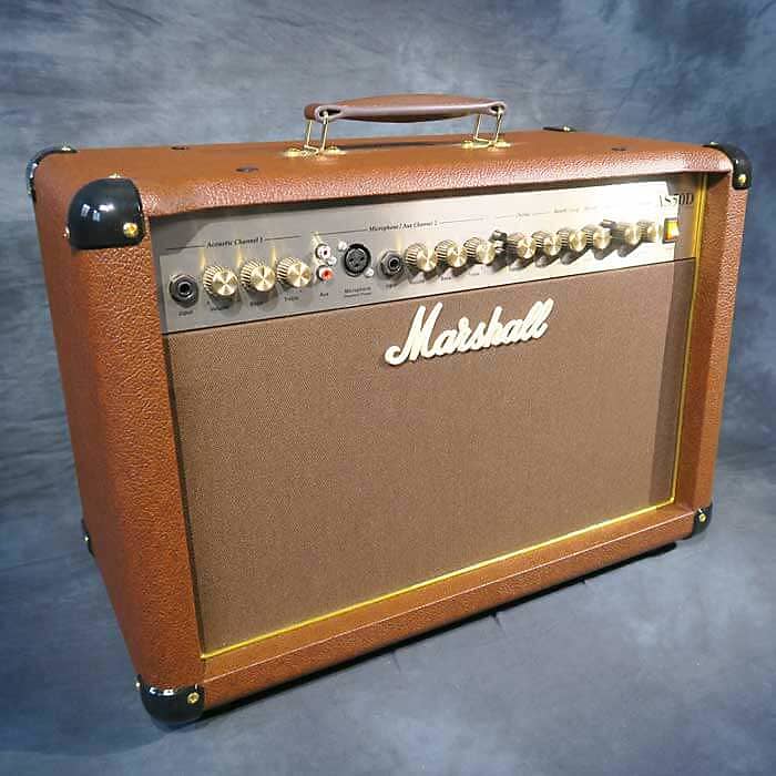 Marshall AS50D 50 Watt Two Channel Vocal Amp Acoustic | Reverb Latvia
