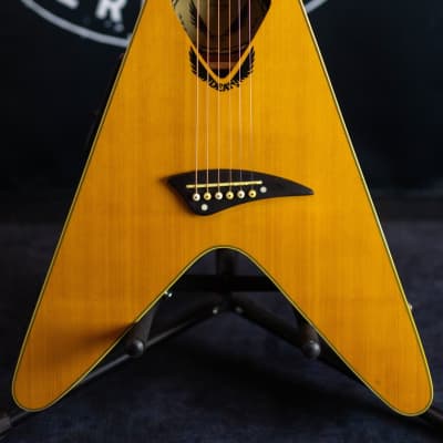 Dean VCO-NT V-coustic Flying V Acoustic Natural w/OGB | Reverb