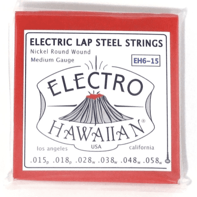 Asher Electro Hawaiian Lap Steel Strings for 6-String Lap Steel 2024 image 1