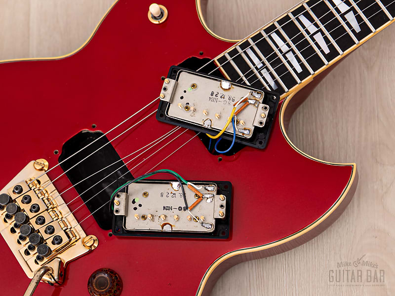 1983 Yamaha SG1300T Vintage Neck Through Guitar Candytone
