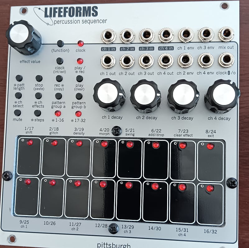 Pittsburgh Modular Lifeforms Percussion Sequencer