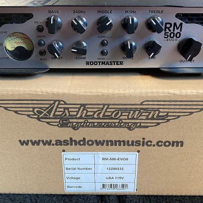 Ashdown RM-500-EVOII bass head - In stock with fast shipping! image 5