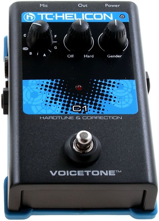 TC-Helicon VoiceTone C1 Hardtune and Pitch Correction Pedal image 1