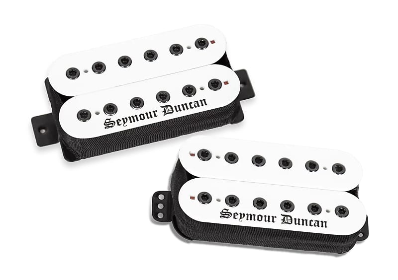 Seymour Duncan Blackened Black Winter Trembucker Set 2023 - Limited-Edition  White