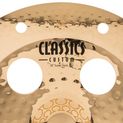 Meinl Classics Custom Thomas Lang Super Cymbal Stack 18" image 10