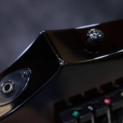 ESP LTD F-1005 See-Thru Black Cherry Sunburst 5-String Electric Bass #W23060302 image 15