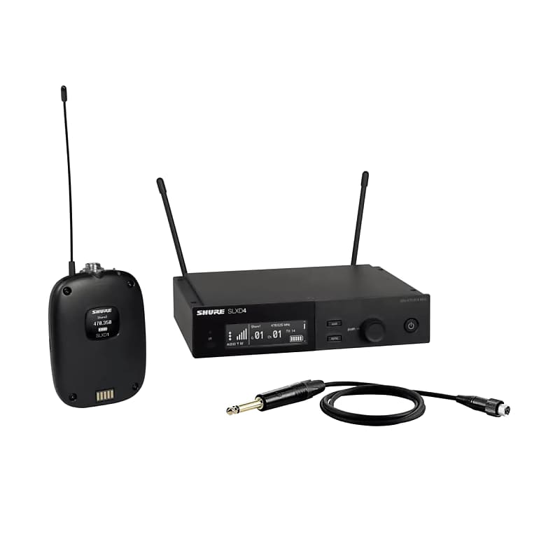 Shure SLXD14 Wireless System, w/Instrument Cable (G58) image 1