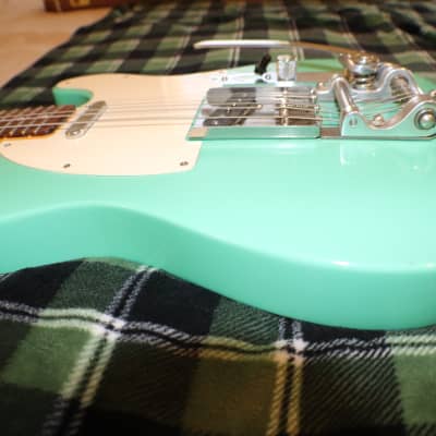 Fender American Vintage '62 ReIssue Telecaster Custom Bigsby 2012 - Thin-Skin Lacquer Sea Foam Green image 13