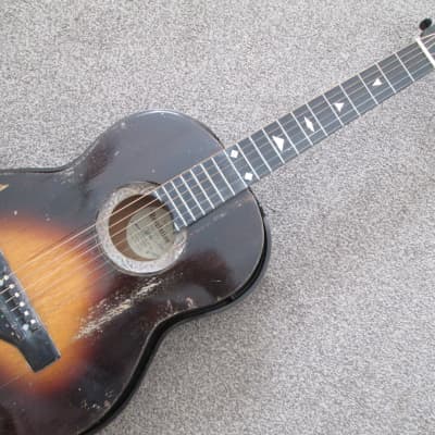 Grimshaw Revelation acoustic slide guitar c.1933 sunburst image 4