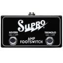 Supro SF2 Tremolo Reverb Footswitch for Saturn Royal Reverb Titan Jupiter Amps