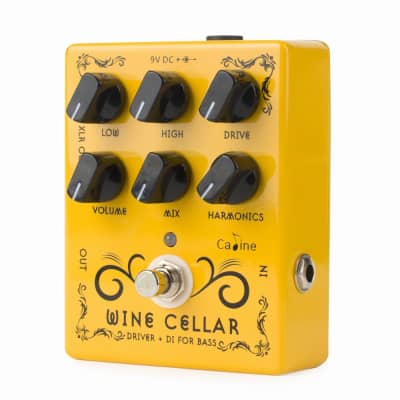 Caline CP-60 Wine Cellar Driver + DI for Bass Guitar Effect Pedal True Bypass image 2