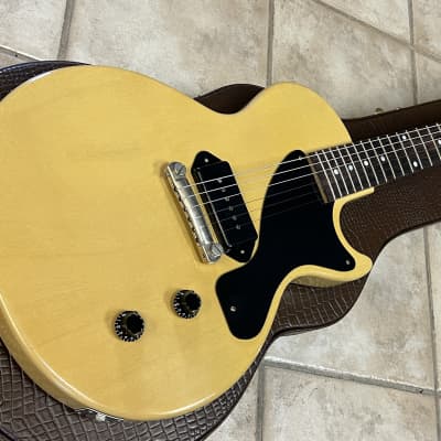 2024 Gibson Custom 1957 Les Paul Junior Single Cut Reissue Electric Guitar Murphy Lab Ultra Light Aged TV Yellow for sale