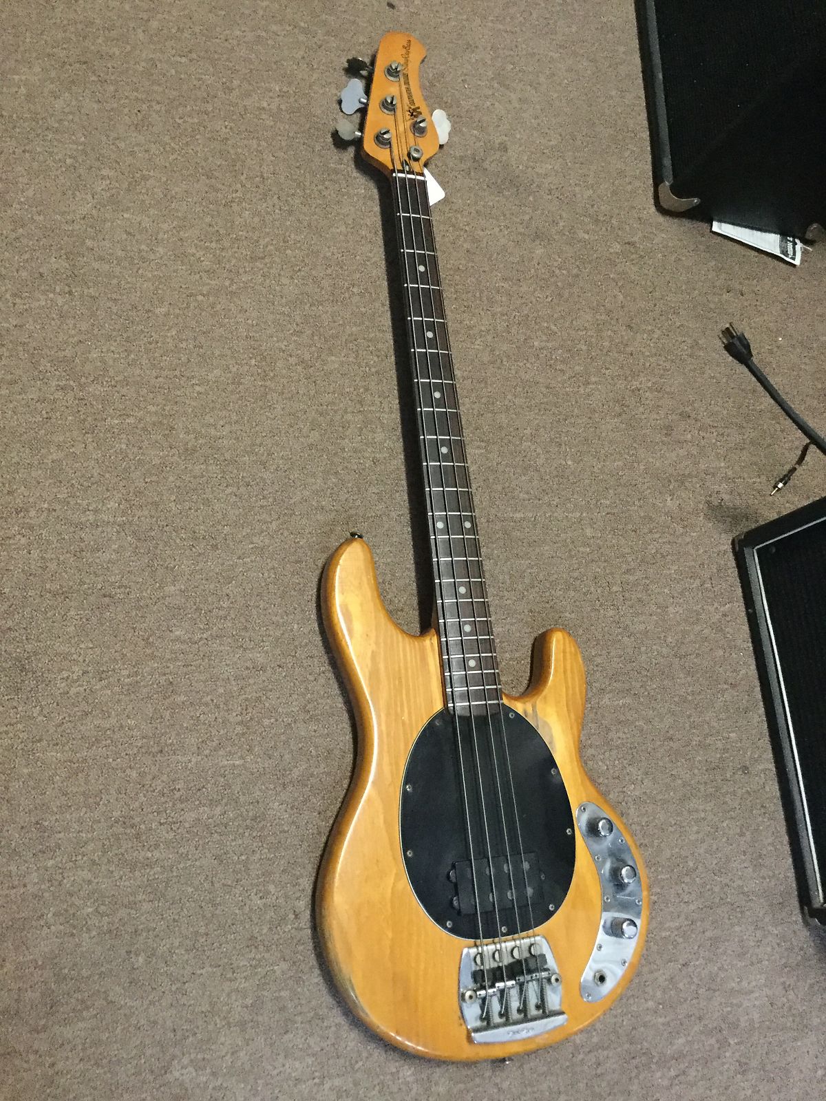 1979 music man stingray shop bass