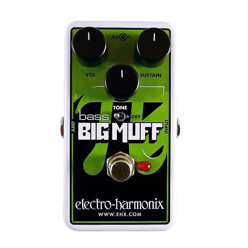 Electro-Harmonix EHX Bass Big Muff Nano Distortion / Sustainer Effects Pedal