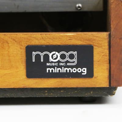 1974 Moog MiniMoog Model D Mini Moog Vintage Original Mono Synthesizer MonoSynth Keyboard Synth Works Perfectly image 24
