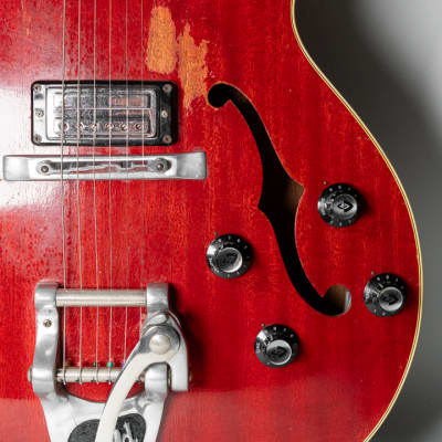 1967 Guild Starfire V Cherry Red Vintage Guitar w/OHSC image 12