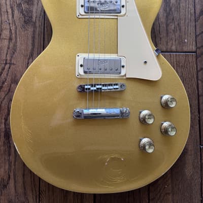 Vintage 1974 Greco EG 500 Gold Top Maxon Mini Humbuckers Fujigen Japan image 6