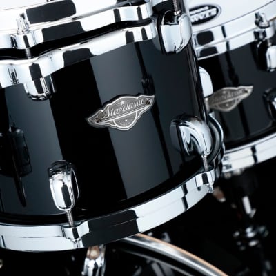 Tama MBS42S-PBK Starclassic Performer Shell Kit 4 pcs - Piano Black/Chrome HW image 6