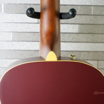 Fender California Series Malibu Player - Burgundy Satin image 6