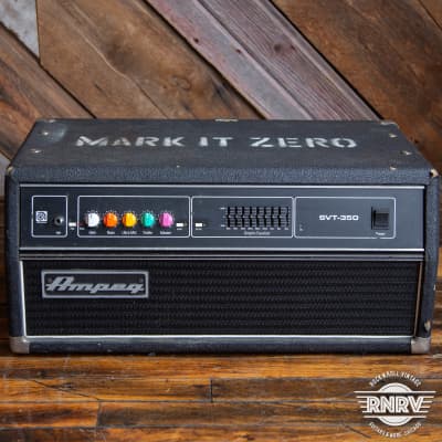Ampeg SVT-350H Classic Series 350-Watt MOSFET Bass Amp Head