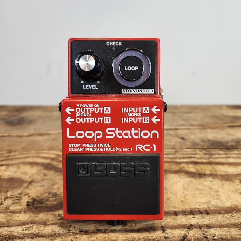 Boss RC1 Loop Station Pedal Reverb