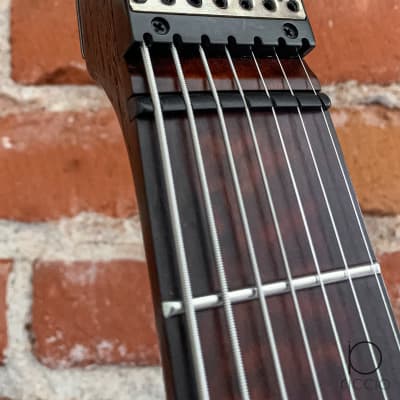 Mayones Hydra Elite 7 | snakewood fingerboard | 2018 | headless 7-string electric guitar image 5