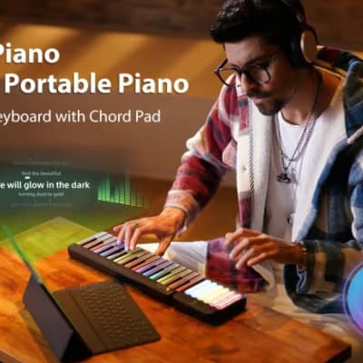 PopuPiano Smart Portable  Piano  Your Fast Lane of Music Playing and Making! image 1