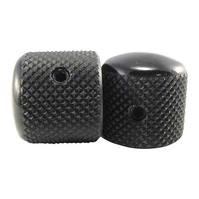 Ernie Ball Telestyle Knobs Black Aluminum Set of 2 Reverb