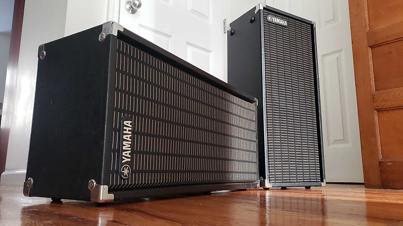 Pair Of Vintage Yamaha S0110T 1977 Black PA Speakers | Reverb
