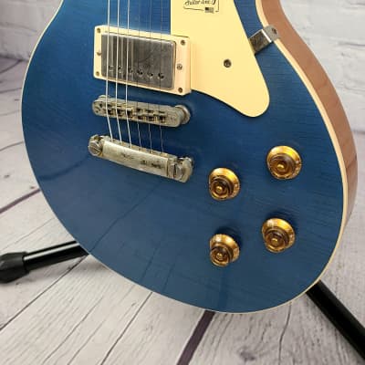 Heritage Guitars H-150 Pelham Blue Artisan Aged Singlecut Electric Guitar Limited Edition image 3