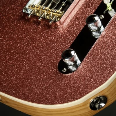 Suhr Eddie's Guitars Exclusive Custom Classic T Roasted - Rose Gold Sparkle image 20