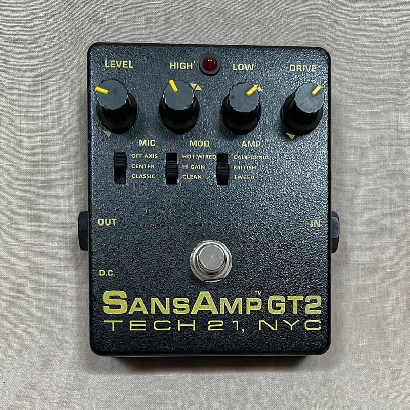 Tech 21 SansAmp GT2 - Black | Reverb